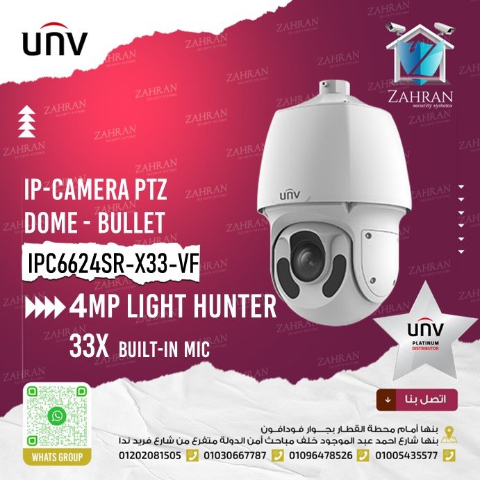 حلول المراقبة العالمية Uniview